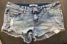 Juniors Refuge Blue Jean Cut Off Shorts - Size 2