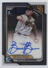 2024 Bowman Draft Chrome Prospect Boston Bateman #CPA-BBA Auto 17k2