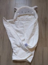 Pottery Barn Kids Faux-Fur Animal Baby Hooded Lamb Towel