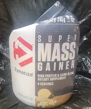 Dymatize Super Mass Gainer Protein Powder Gourmet Vanilla 6 LB