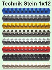 LEGO® 3895 Technik Stein 1x12 mit Löchern, Lochbalken, verschiedene Farben #T1