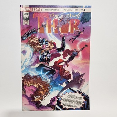 The Mighty Thor #700 Marvel Legacy Death of Thor Direct Edition