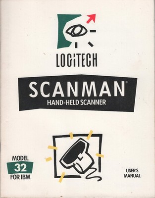 Vintage IT - ScanMan Model 32 Handscanner Bedienungsanleitung