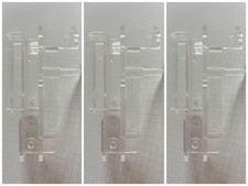 3er SET Münzkanal Münzeinwurf Blende Münzlauf Münzrutsche LÖWEN NSM