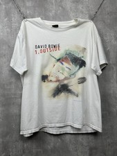 Brockum Worldwide David Bowie 1. Outside 1995 Tour T-Shirt Back Print (L/XL)