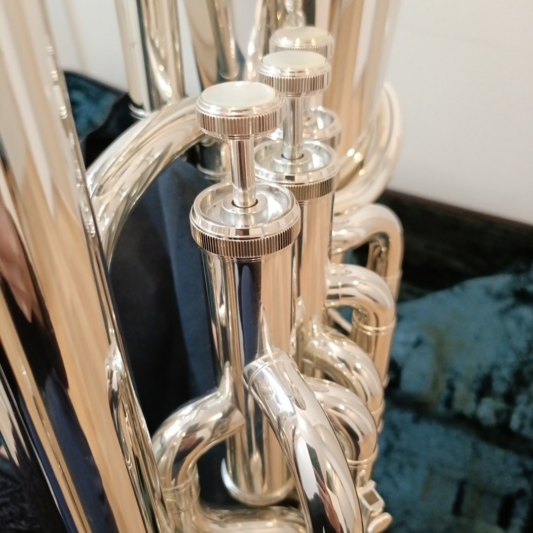 Yamaha YEP-621 Euphonium Brass Instrument 4 Valve Silver Finish w