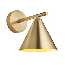 Endon 102893 Cape Wall Light Antique Brass RRP £60