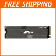 High-Speed 2TB Silicon Power UD90 NVMe 4.0 SSD with Heatsink - 4800 MB/s Write