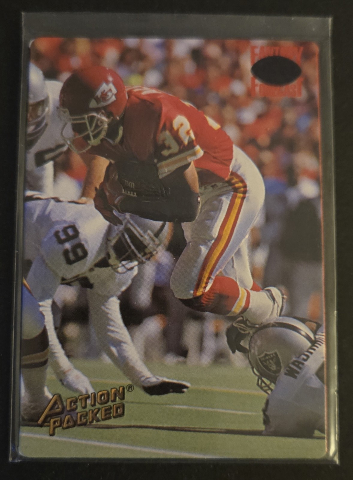 1994 Action Packed Fantasy Forecast #FF19 Marcus Allen Kansas City Chiefs HOF