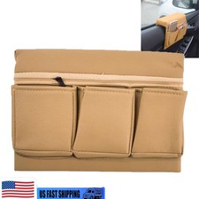Car Window Armrest Storage Box Pocket Armrest Hanging Bag Organizer Holder Beige Car Window Armrest Storage Box Pocket Armrest Hanging Bag Organizer Holder Beige