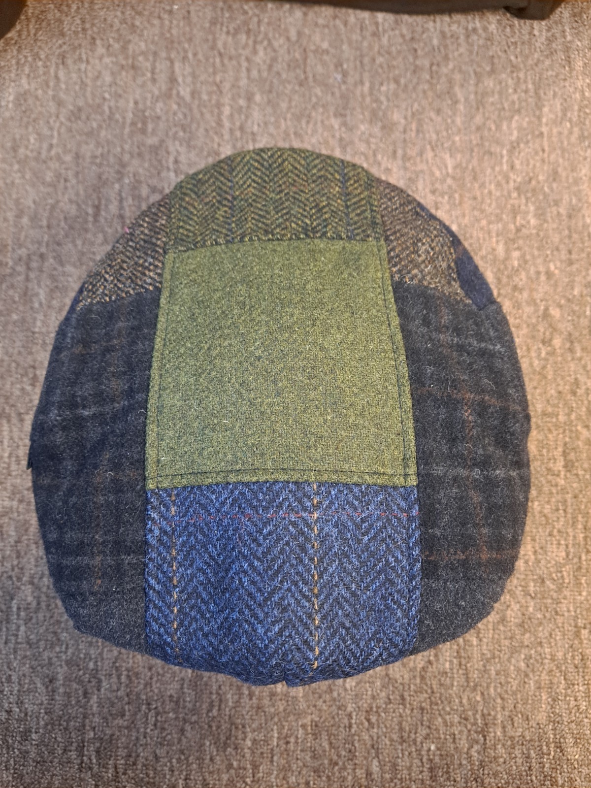 Mucros Weavers Trinity Patchwork Flat Cap M – 100… - image 5