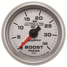 Autometer 4904 Ultra-lite Ii Mechanical Boost Gauge35 Psi2-116 Autometer 4904 Ultra-lite Ii Mechanical Boost Gauge35 Psi2-116