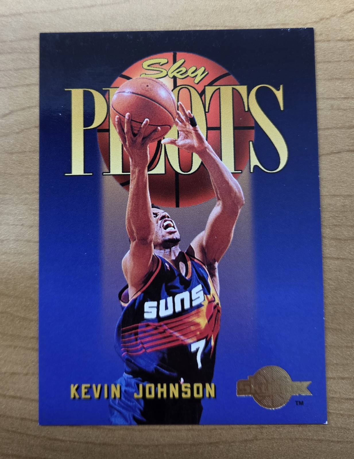 1994-95 Skybox Sky Pilots Kevin Johnson #342 Basketball Phoenix Suns