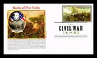 US COVER BATTLE OF FIVE FORKS CIVIL WAR SESQUICENTENNIAL FDC PANDA CACHET