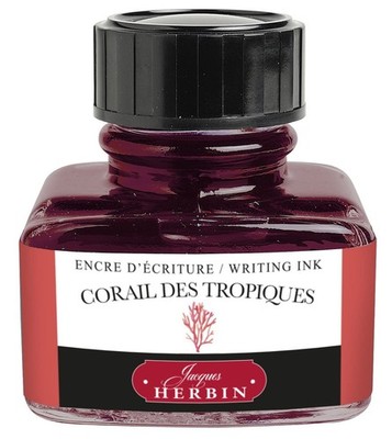 Jacques Herbin 13059T- 30ml Bottle of Ink for Fountain Pens and Rollerball Pe...
