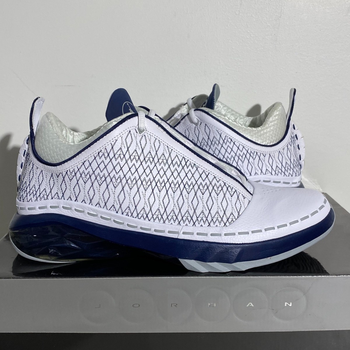 JORDAN23様用　140 165 Size 12.5 - Air Jordan 23 Low OG White Midnight Navy 323405-141