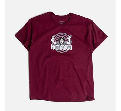 Strangelove Skateboards Acid Killer 2XL Maroon T-Shirt Sean Cliver