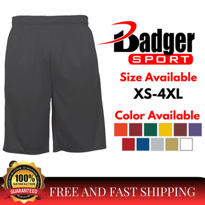 Badger 418900 Mens Pocketed Digital Panel Athletic Performance Training Short