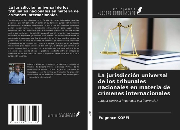 Fulgence Koffi | La JurisdiccióN Universal De Los Tribunales Nacionales En...-image
