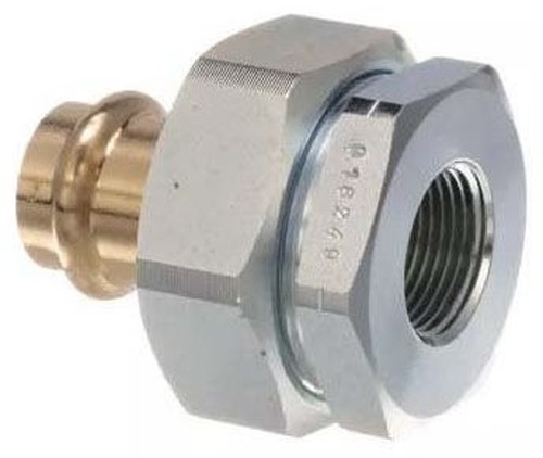 VIEGA 79160 DIELECTRIC UNION 3/4" BRONZE PROPRESS x FPT POTABLE WATER