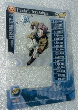 Trunks Teen Saiyan LV. 2 Score DBGT Clear Card 297 Dragon Ball Z tcg