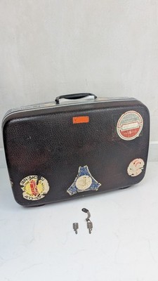 Vintage Original Samsonite Silhouette Hartschalenkoffer mit 2 Schlüsseln sehr guter Zustand 