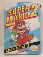 Super Mario Bros 2 Nintendo Entertainment System NES BOX ONLY