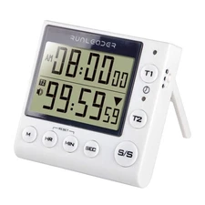 Kitchen Timer, Bakery Timer, Digital Display Cooking Timer Count Down/Count U...