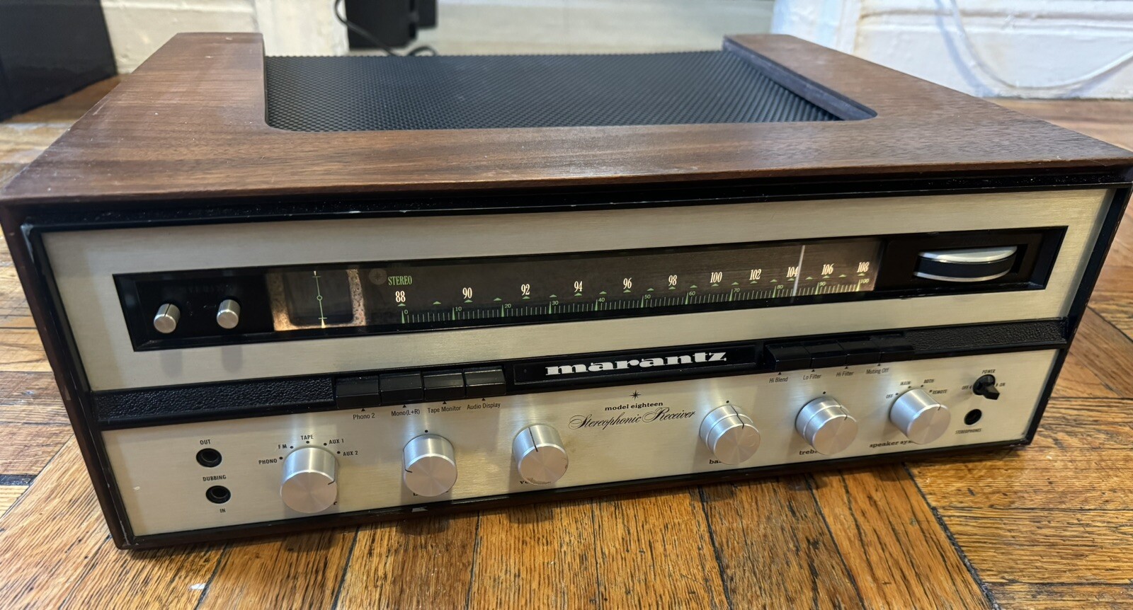 Vintage Marantz Model Eighteen Receiver. The First Marantz Receiver! eBay