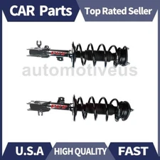 Front Strut Shocks Coil Spring Assembly 2 X Focus Auto Parts For Mazda 2013-2016