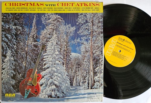 Vtg 6 LP Lot #209: Country Christmas Records Brenda Lee John Denver Chet Atkins+ - Picture 4 of 15