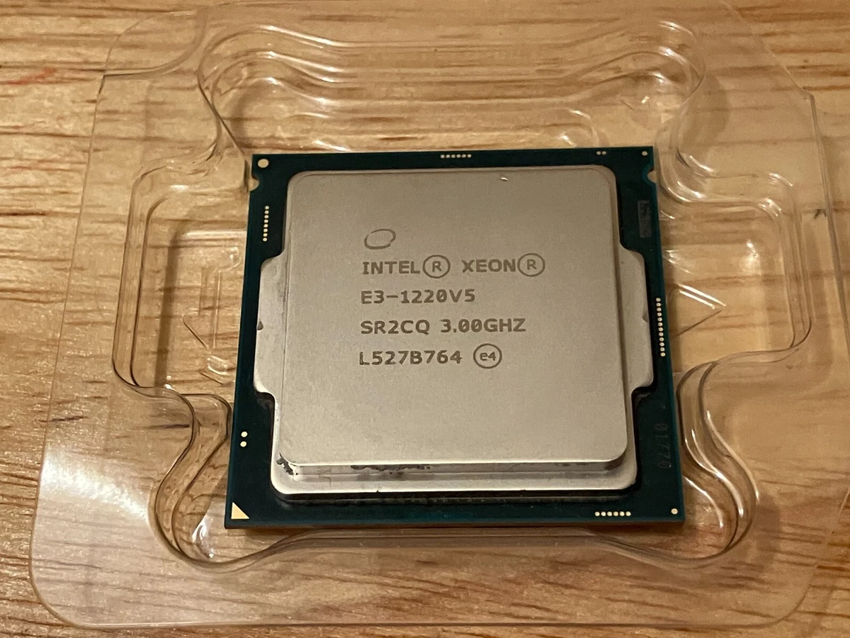 Intel Computer Intel Xeon E3-1220 V5 Processor Model Processors