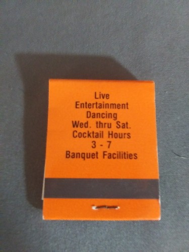 Vintage Matchbook SUNSET INN Entertainment -Cocktails-banquets Utica MI-Unstruck - Picture 3 of 3