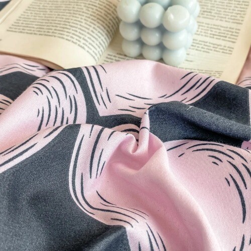Cartoon Print Home Simple Fresh BeddingSet with Sheet Comforter Cover Pillowcase - Bild 5 von 38
