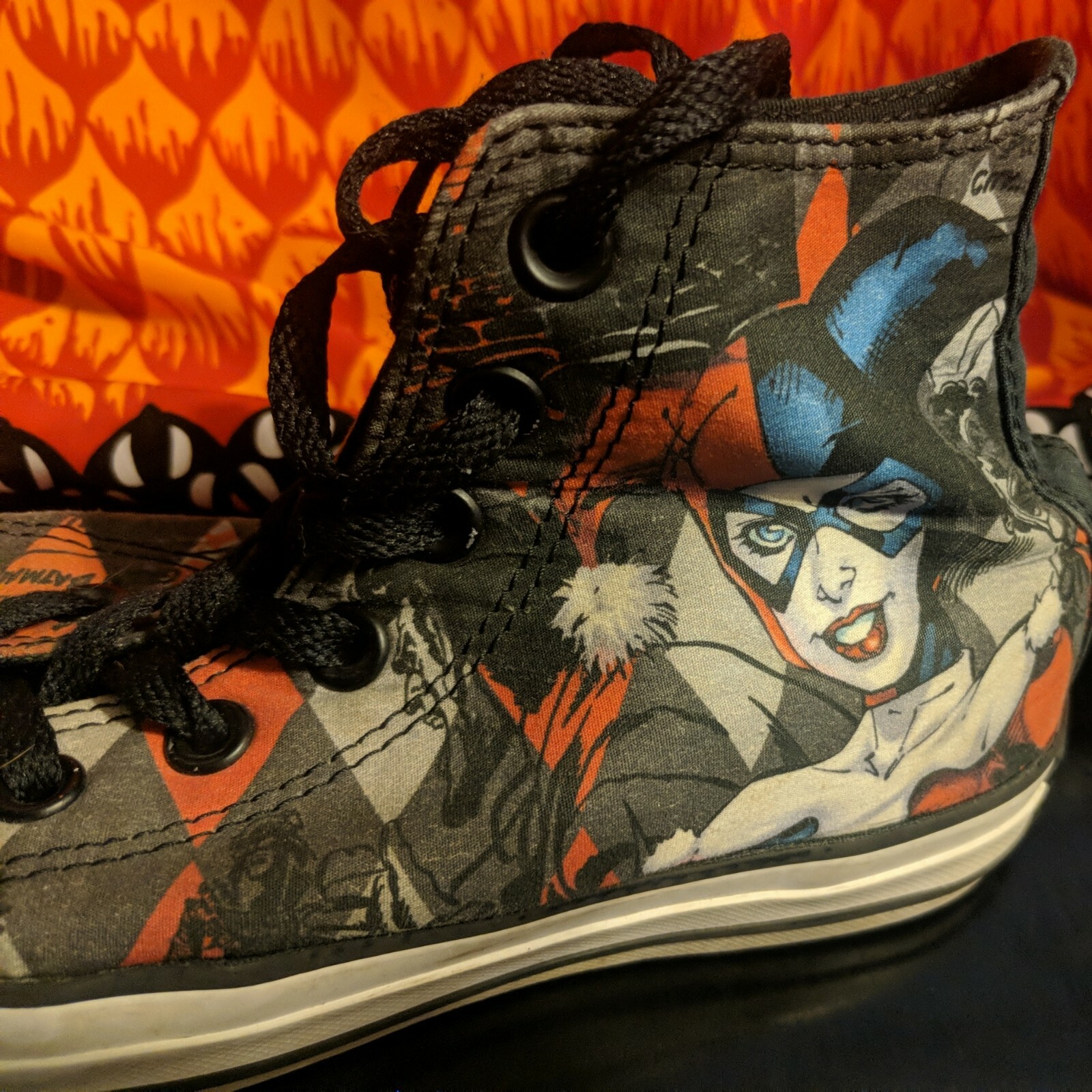 CONVERSE HARLEY QUINN HI TOP ALL STARS 