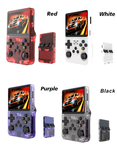 R36S Retro Handheld Video Game Console Card64/128GB Linux System 3.5' IPS Screen - Picture 3 of 23