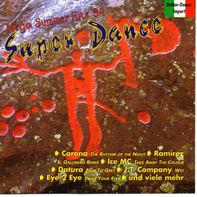Various Artists - Super Dance Mega Summer Hits '94 - 16 Tracks CD - NEU
