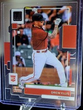 2022 DONRUSS CLEARLY BASEBALL Drew Ellis Arizona Diamondbacks #SS-DE Acrtate SP