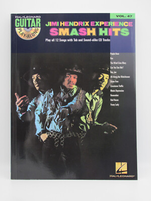 Jimi Hendrix Experience Smash Hits-Hal Leonard Guitar Play-Along Vol.47-ENGLISCH