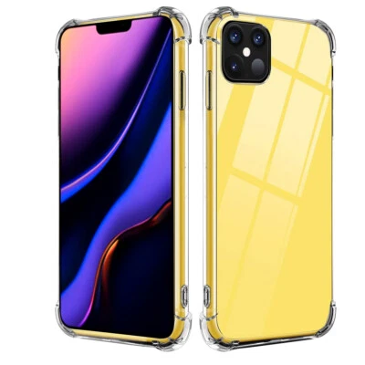 Handy Hülle für Samsung Apple Huawei Xiaomi OPPO Nokia Realme Schutz Clear Case - Bild 1 von 4