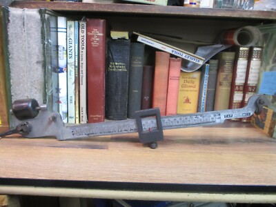 scale Balance Beam Platform Barn US Standard vintage antique grain 1200 lb cap 