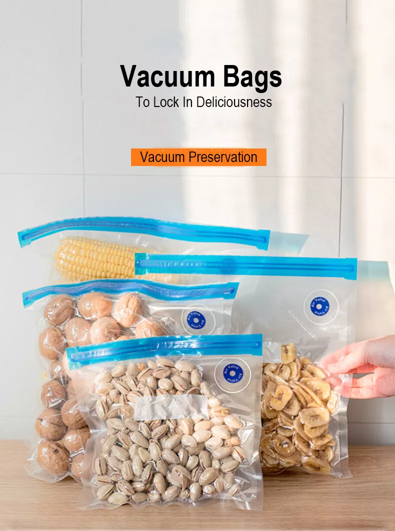 Kitchen Food Vacuum Bag Storage Bags for Vacuum Food Sealer Bags