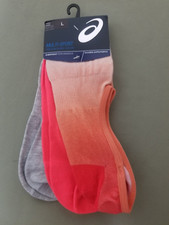 New Asics 3 Pair Invisible Performance Socks.