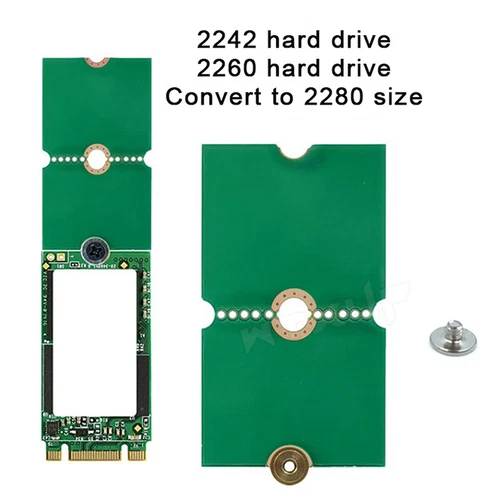 NGFF M.2 SSD Adapter Card 2242 To 2280 2230 To 2280 Transfer Card Adapter