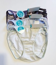 3 Vanity Fair Illumination Bikini Panty Multi 18108 Sz 5/S - NWT