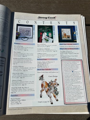 STONEY CREEK LEAFLETS & MAGAZINES YOU PICK New Stock Pre-Owned/Good Intact - Picture 428 of 768