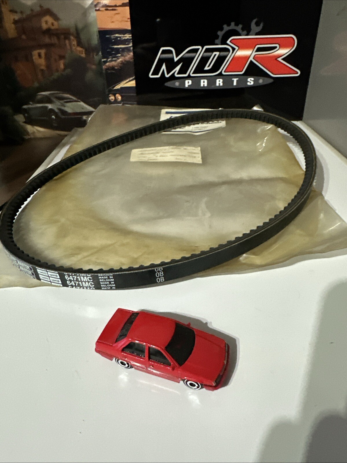 Genuine Proton/Prosport Fan Belt - LMD316007/GATES 6471MC image 4