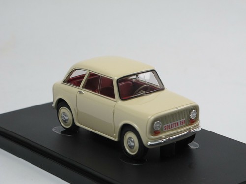 Autocult 03020 Soletta 750 Kleinwagen Prototyp 1956 Schweiz Modellauto 1/43 - Bild 4 von 5