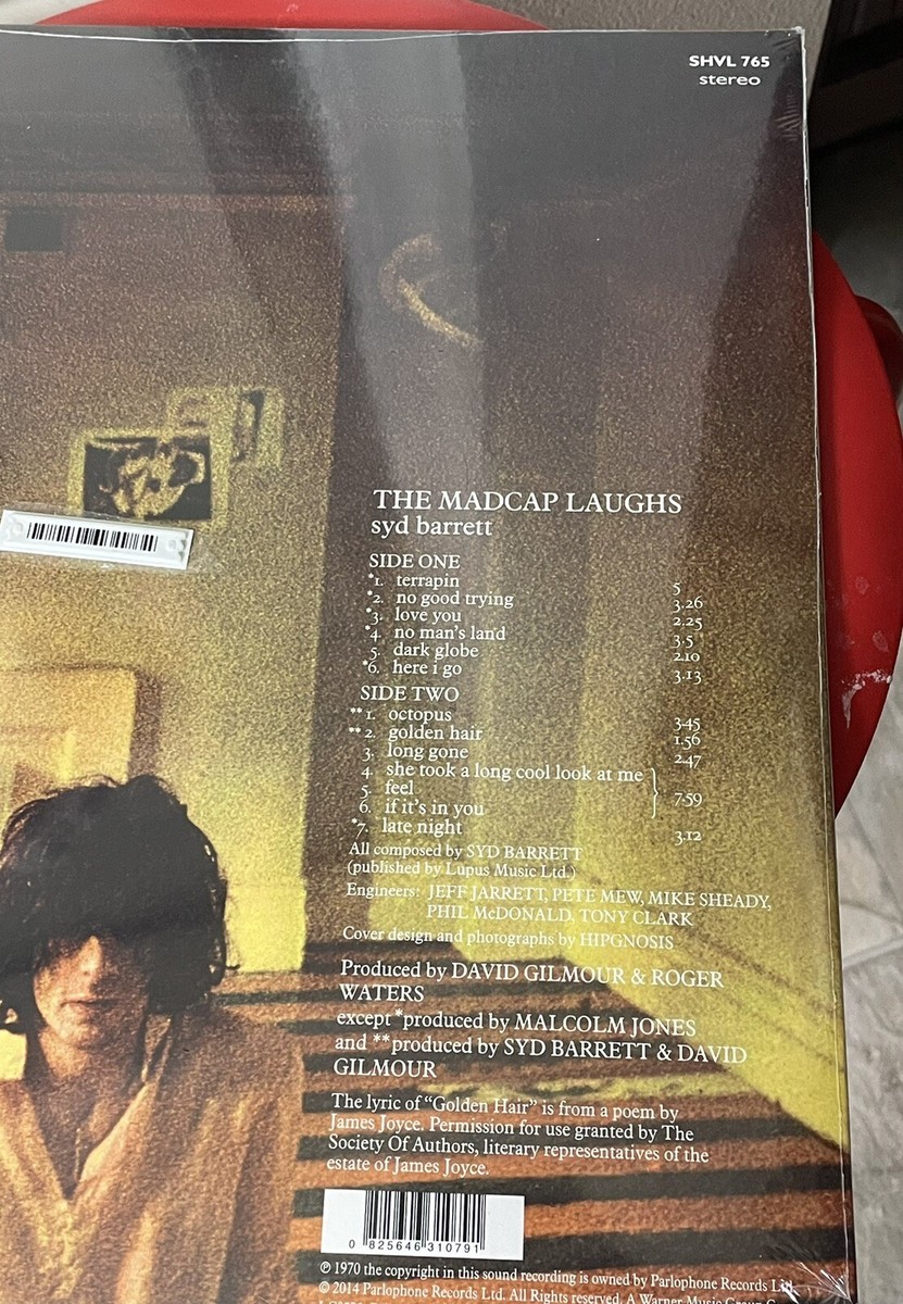 【中古LP】シド・バレットThe Madcap Laughs/Barrett Syd Barrett The Madcap Laughs LP Vinyl Sealed ￼ | eBay