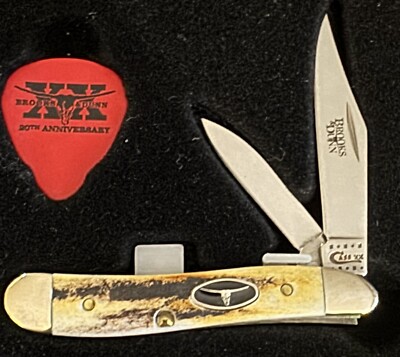 🔥 RARE 2010 Case XX Peanut Stag Brooks & Dunn POCKET Knife | eBay